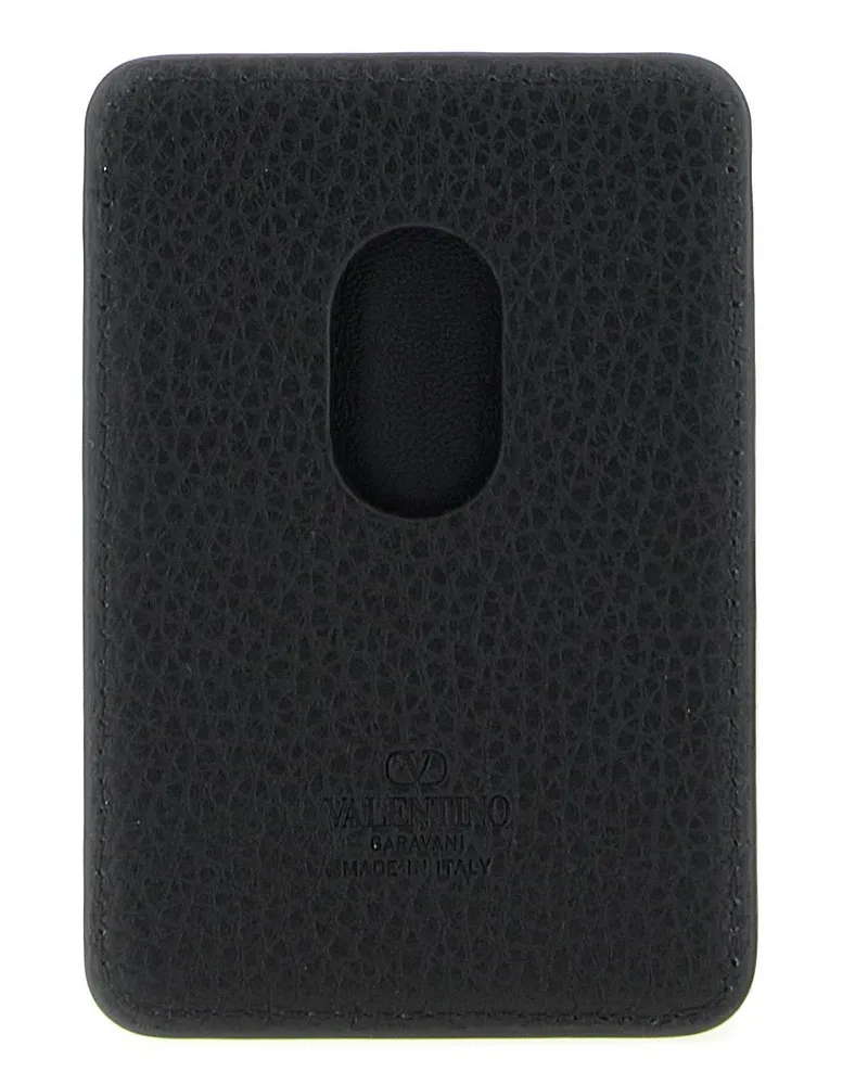 Valentino Garavani Rockstud Card Case — Black Black