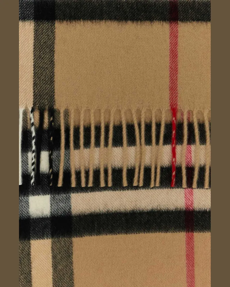 Burberry Unisex Archivebeige Cashmere Sciarpe E Foulard Scarfs Beige