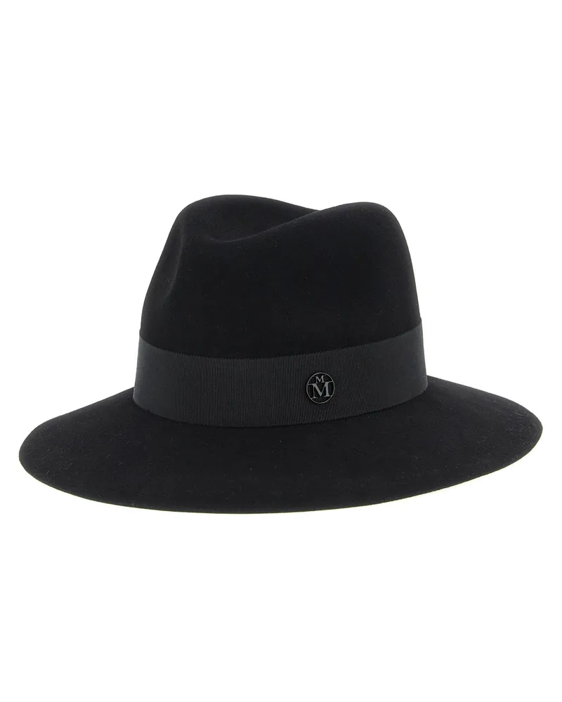 Maison Michel Fedora — Black Black