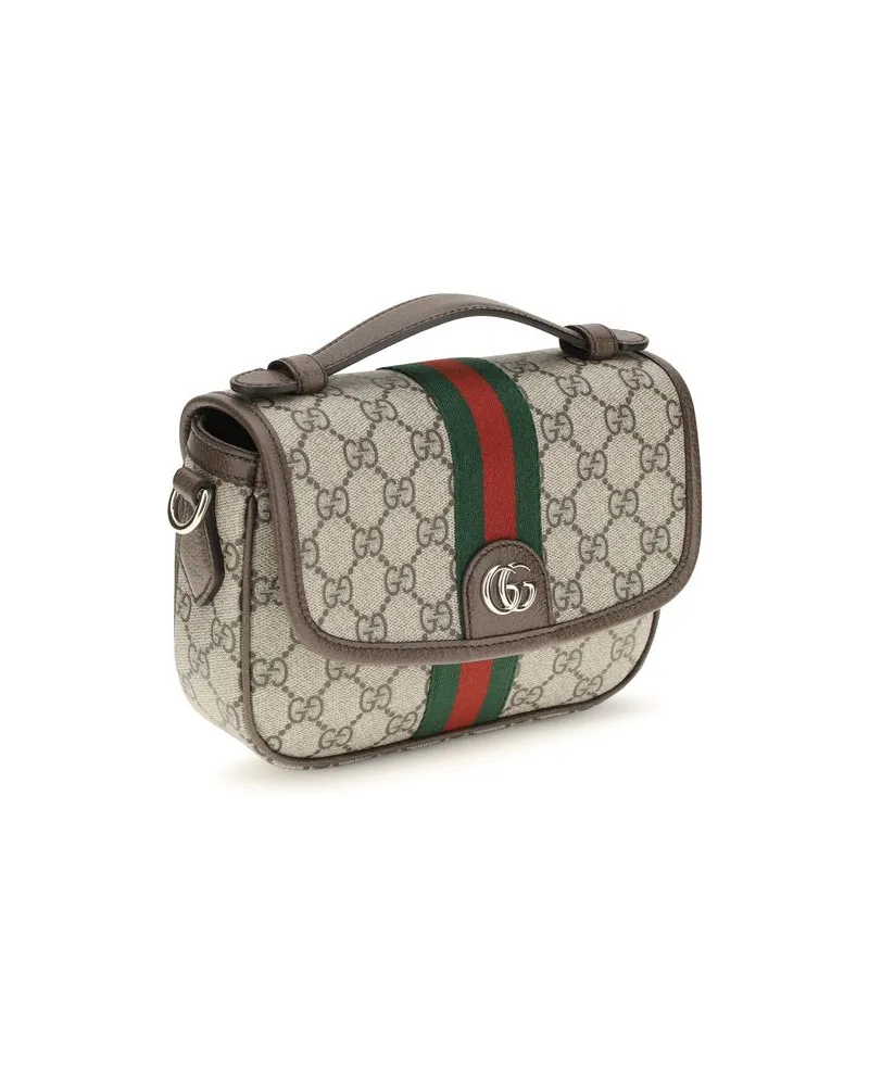 Gucci Women's Top Handle Bag Beige Fabric Beige