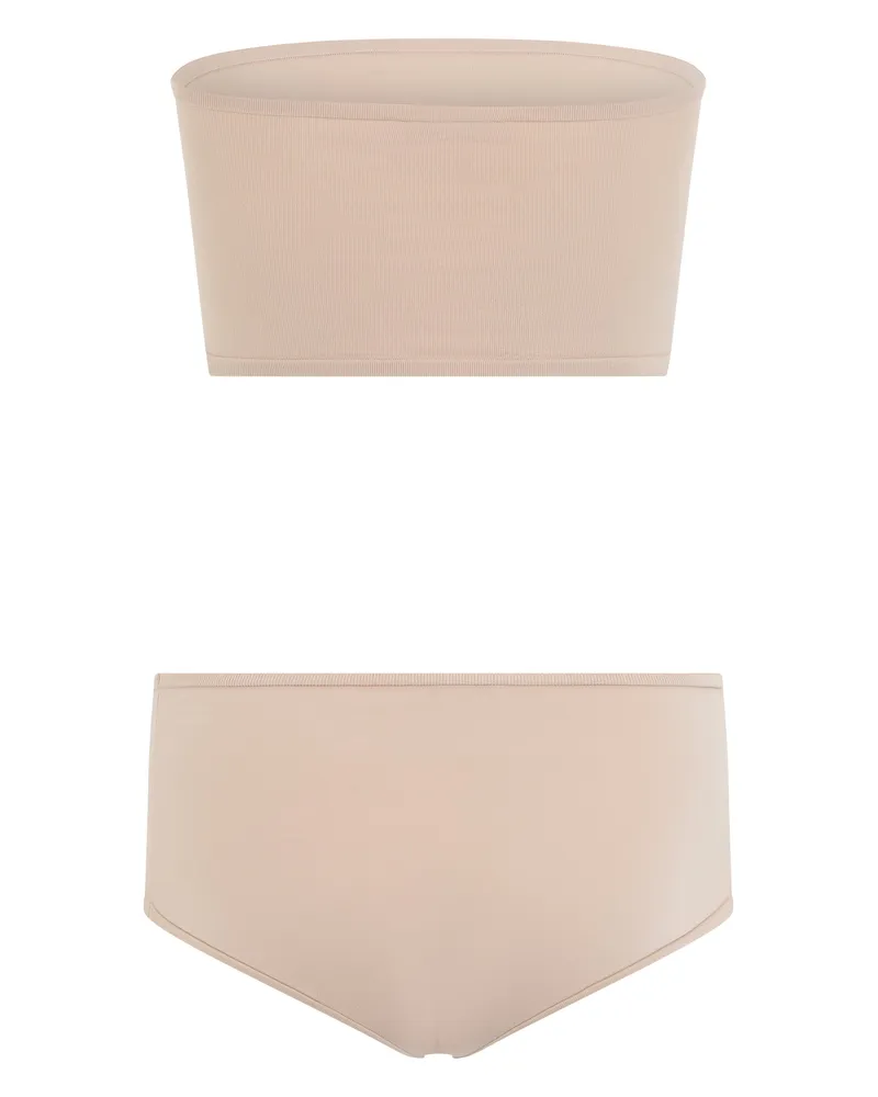 Alaïa Women's Lingerie Set Mesh — Skin Polyamide Loungewear Skin