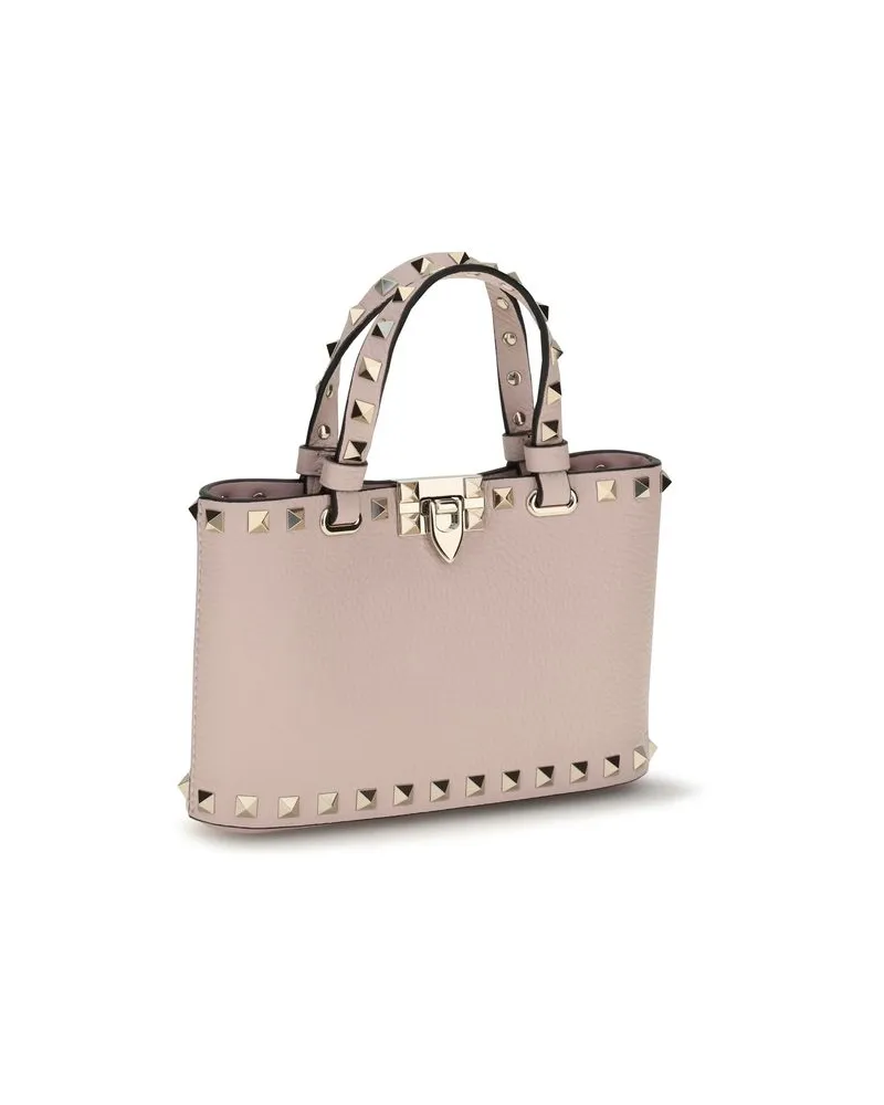 Valentino Garavani Women's Multicolor Calf Leather Bos Taurus Handbag Bag Pink