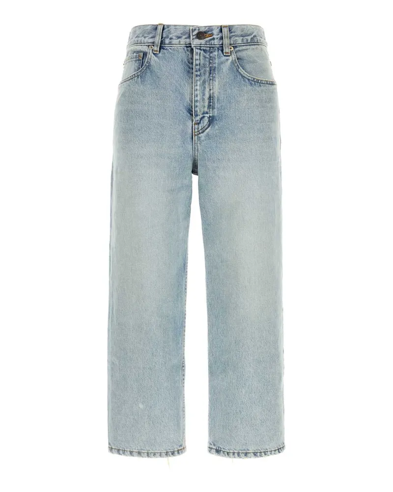 Balenciaga Bleach Light Bleu Exterior: Cotton Jean Blue