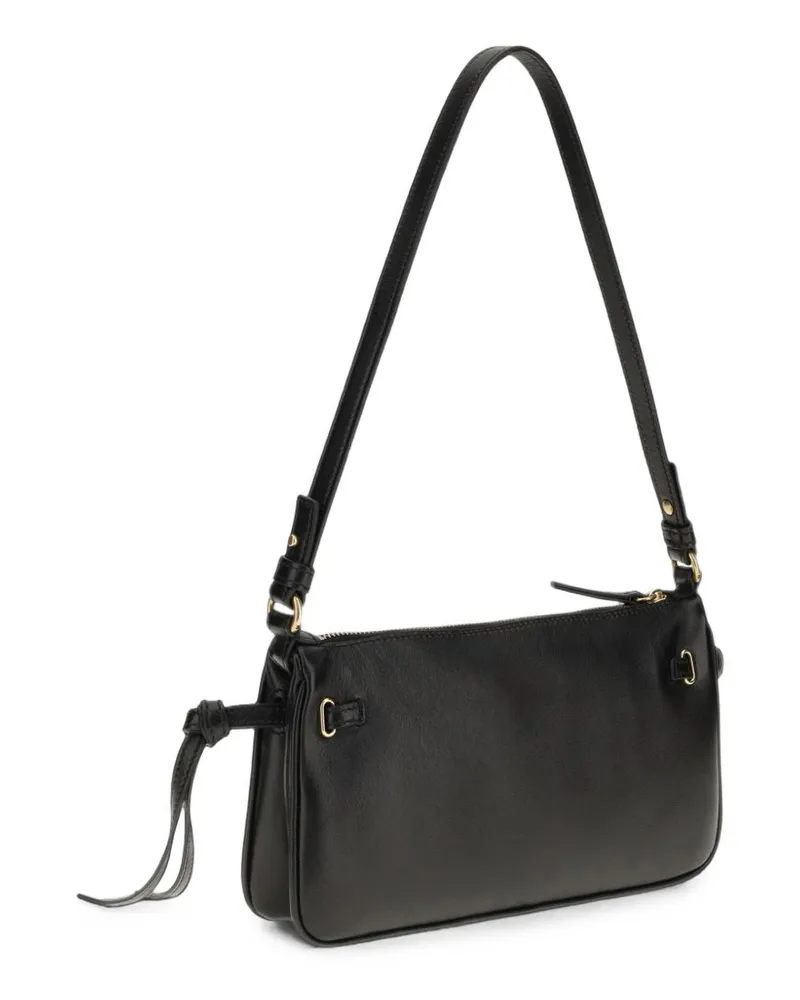 Chloé Leather Shoulder Bag — Black Black