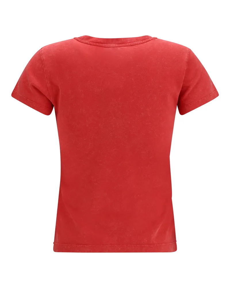 Ganni Women Future Cherry T-Shirt By  High Risk Red Cotton T-Shirts And Polos High