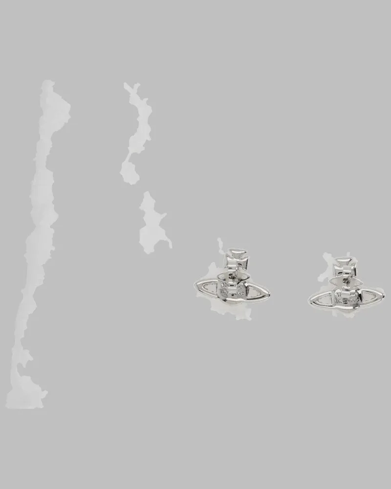 Vivienne Westwood Grace Bas Earrings — Silver Silver