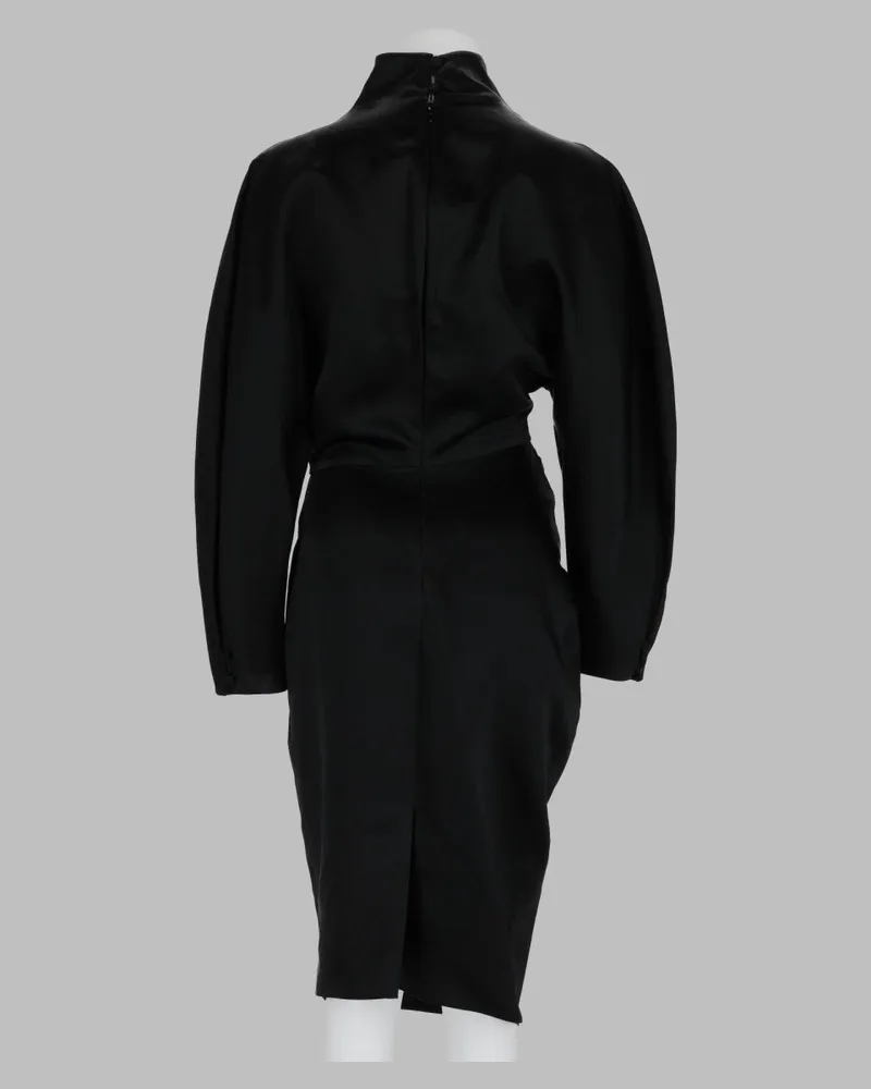 KHAITE Harlin Dress — Black Black