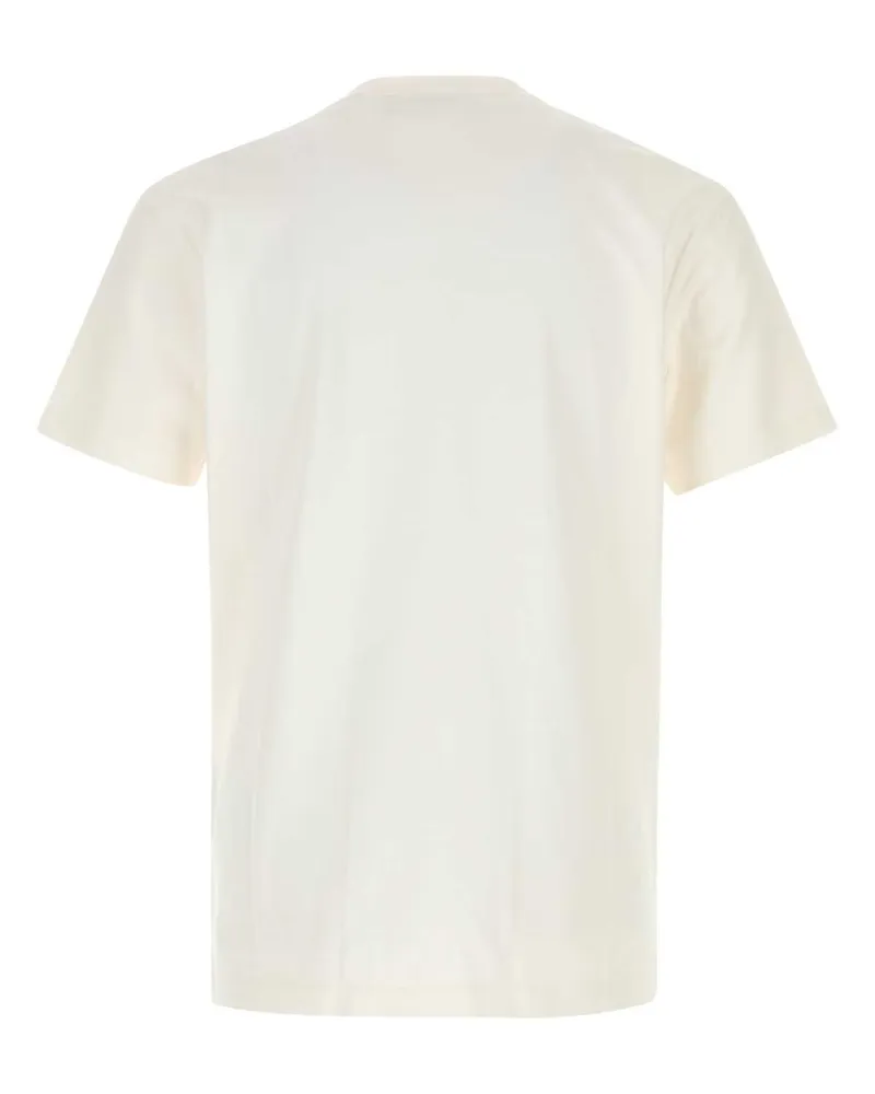 Dsquared2 Men's White Cotton T-Shirt Exterior Exterior: T-shirts And Polos White
