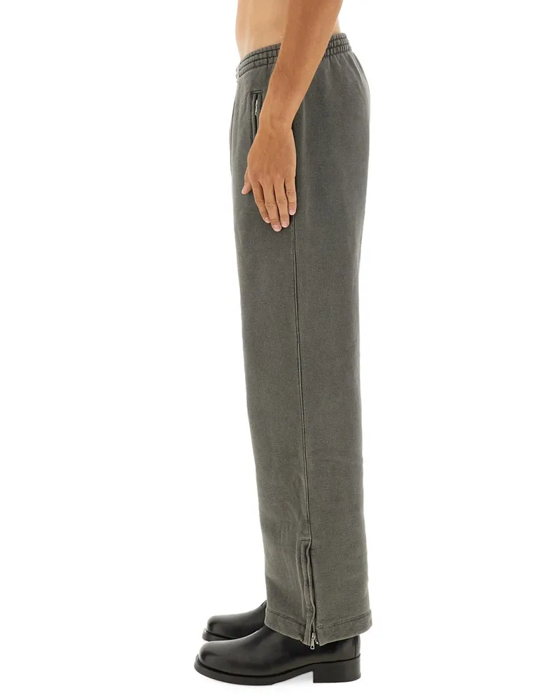 Our Legacy Organic Cotton Fleece Trousers — Gray Gray
