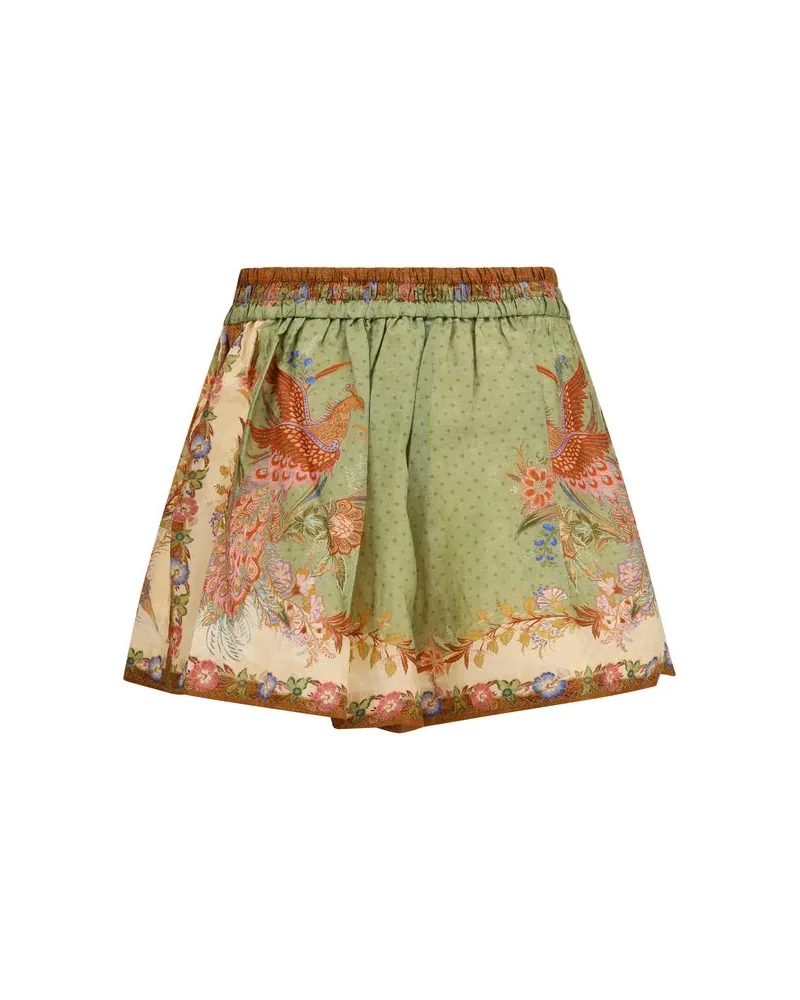 Zimmermann Women's Multicolor Silk Bermuda Shorts Multicolor