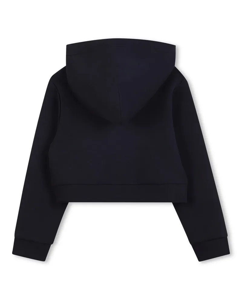 Marc Jacobs Cotton-Blend Hoodie — Blue Blue
