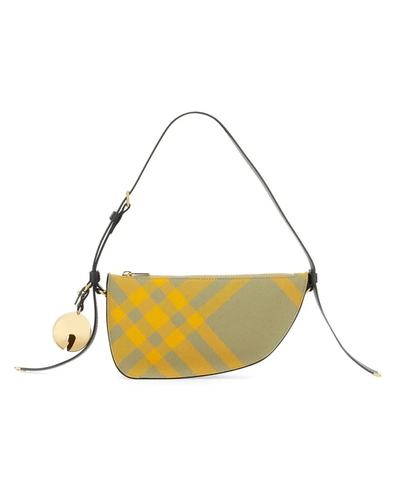 Burberry Unisex Mini Shield Bag Multicolour Polyester Shoulder Multicolor