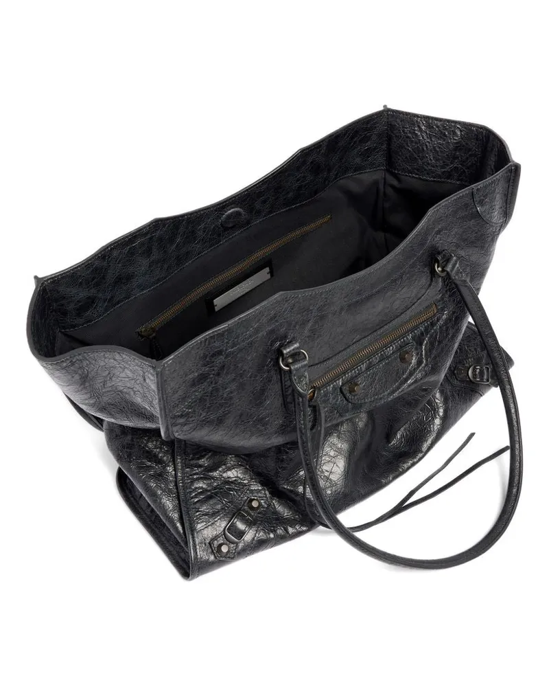 Balenciaga Le City Tote Bag — Black Black