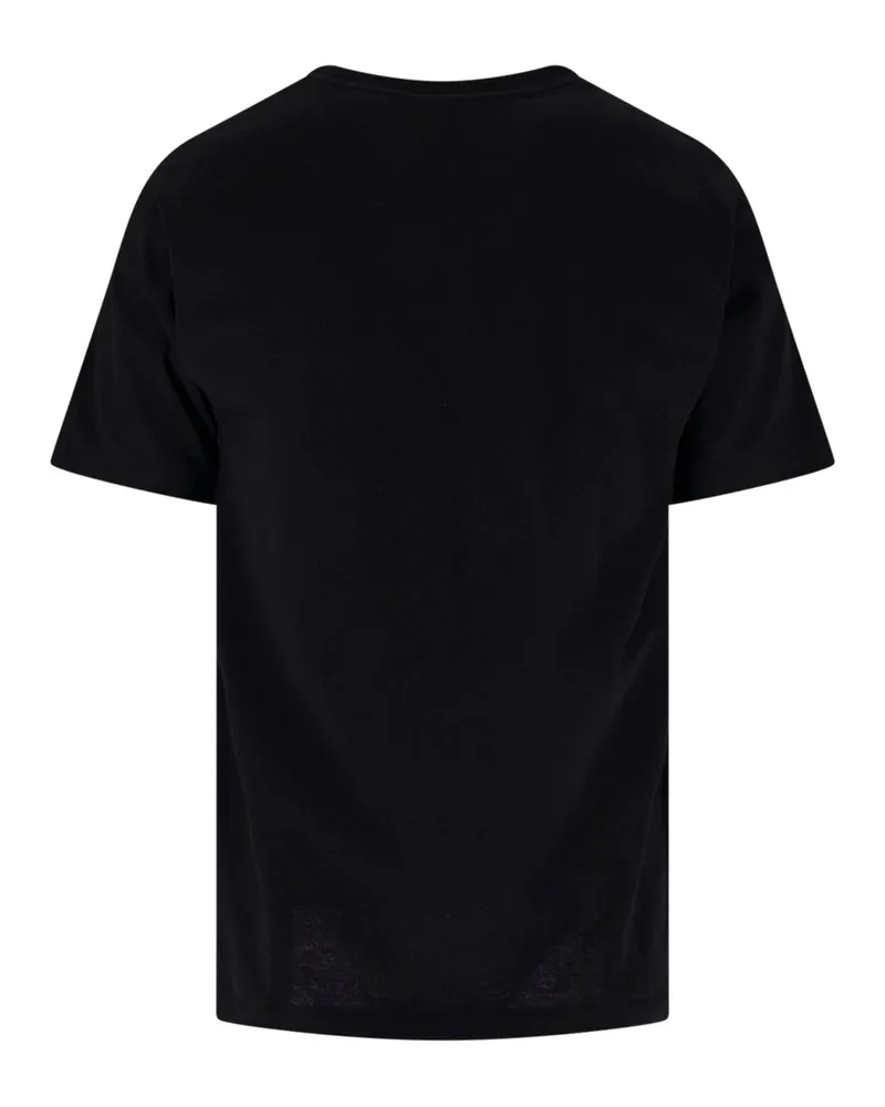 BAPE Men's T-Shirts And Polos Black Cotton Black