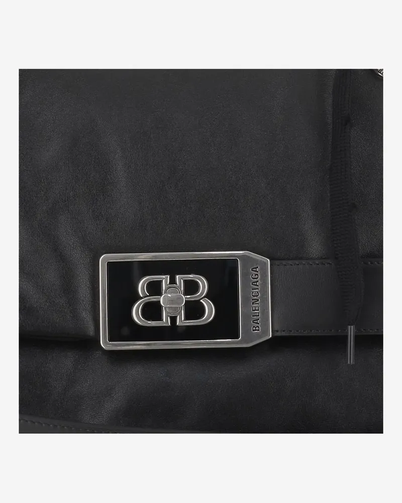 Balenciaga Women's Modu Leather Shoulder Bag Black Handbags Hand Black