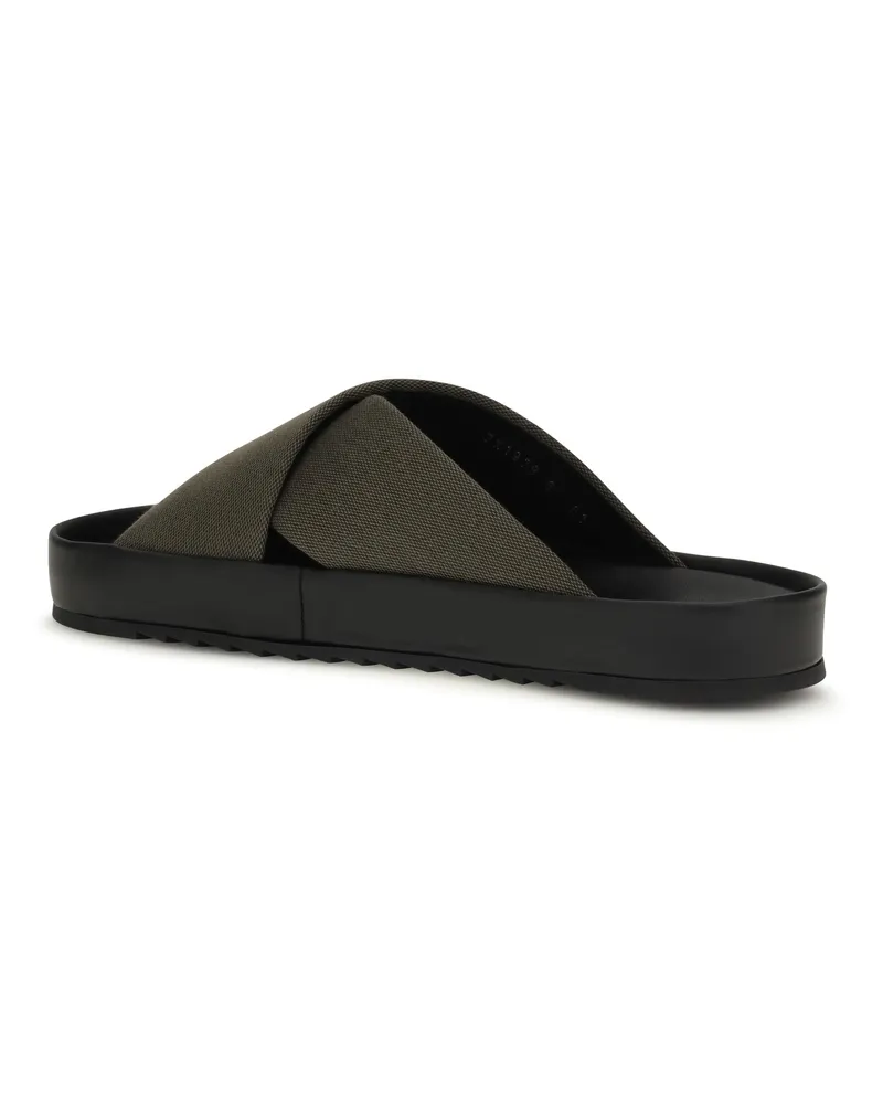 Fendi Double Slide Sandals — Green Green