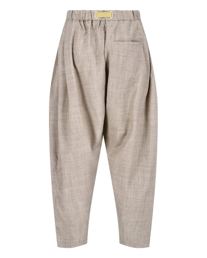 PLAN C Men's Trousers Brown Brown