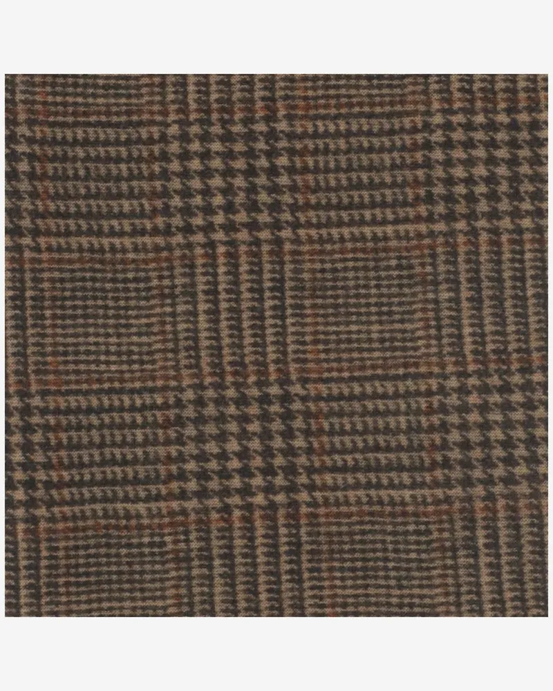 Faliero Sarti Men's Costantino Scarf Brown Cashmere Scarfs Brown