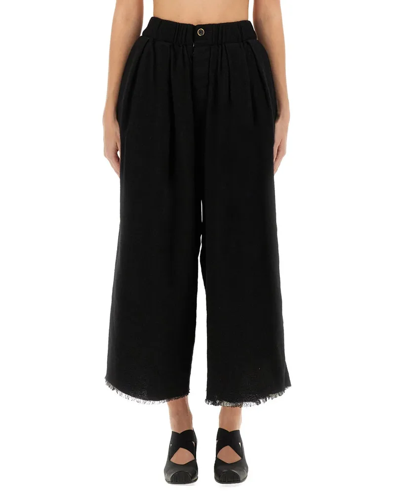 Uma Wang Poetic Trousers — Black Black