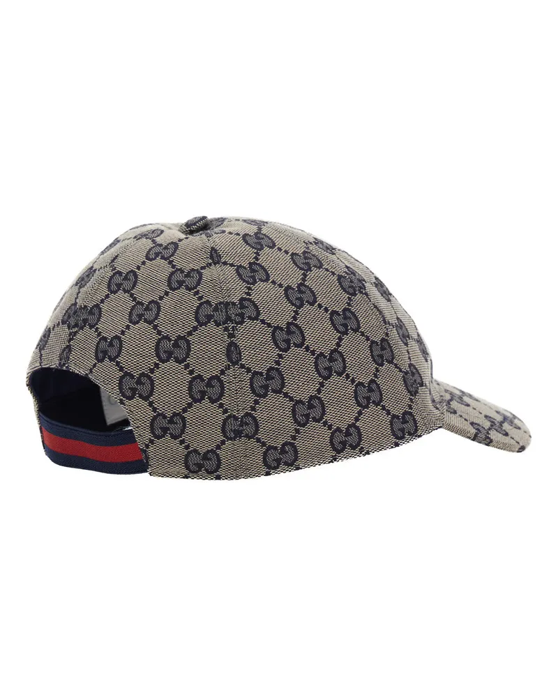 Gucci Boys' Baseball Cap Gg Original Beige Polyester Hat Beige