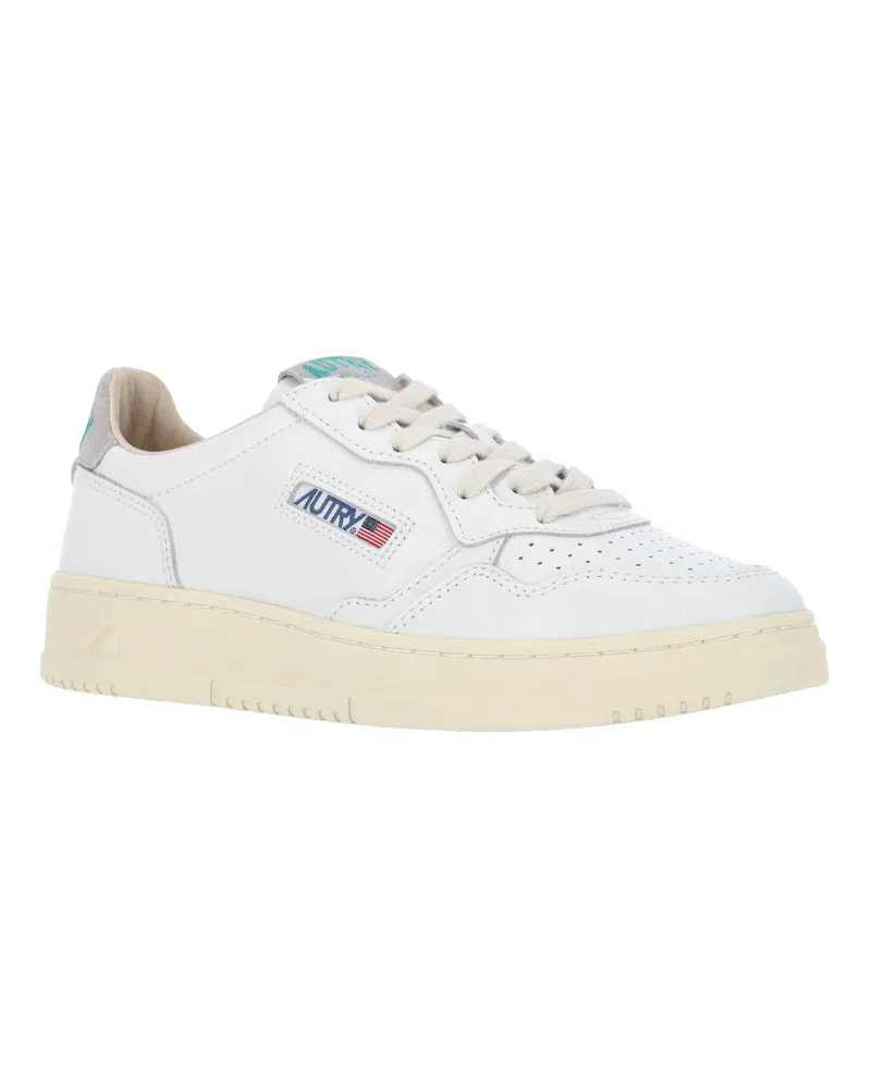 AUTRY Men's Sneakers White Upper: Cow Leather White