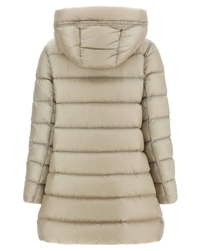 Moncler Down Jacket — Beige Beige