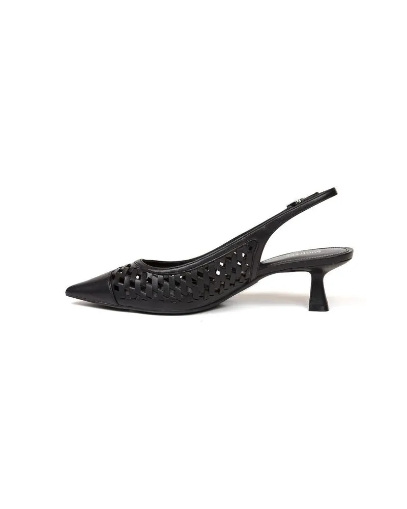 Michael Kors Women's Slingback Pumps Black Footwear High-heels Black