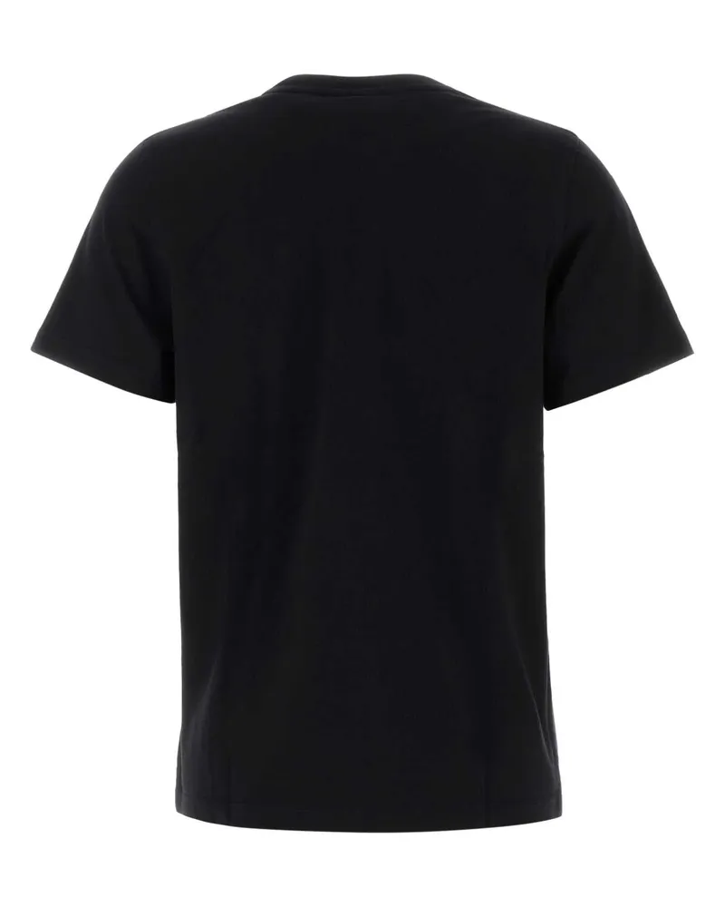 Kitsuné Women's Black Cotton T-Shirt Exterior Black