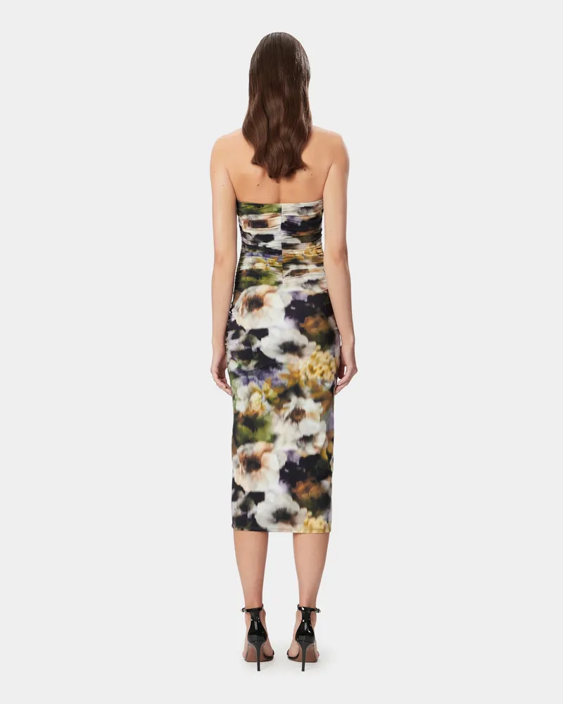 Amazuìn Women's Midi Dress Natalie Polyamide Blend Multicolour Multicolor