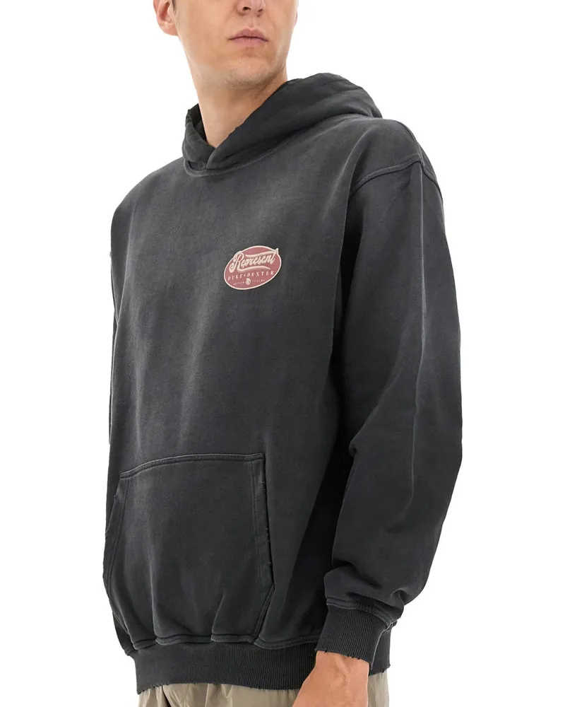REPRESENT 100% Cotton Sweatshirt — Black Black