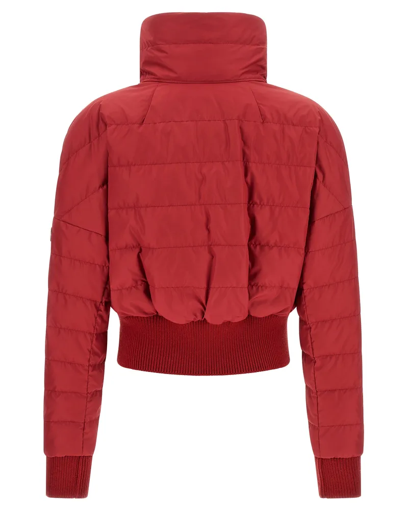 Rick Owens Women's Multicolor Polyester Full-Length Jacket Clothing Red