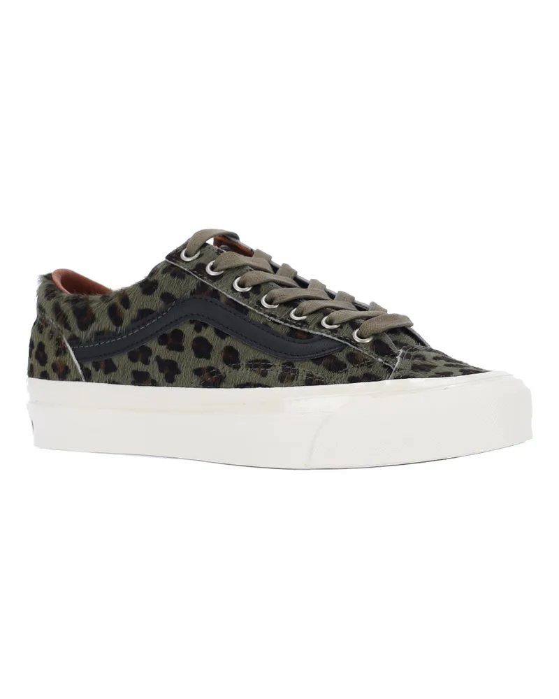 Vans Women's Sneakers Green Leather Green