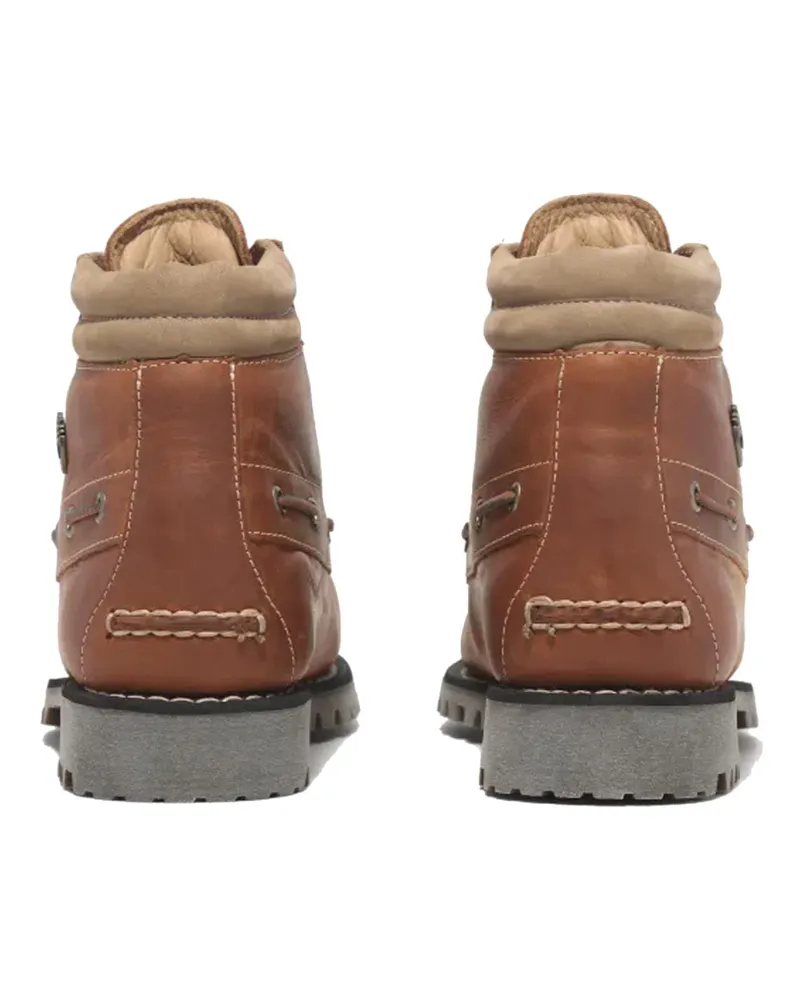 Timberland Men's Authentic Mid Lace-Up Boots Brown Shoes Brown