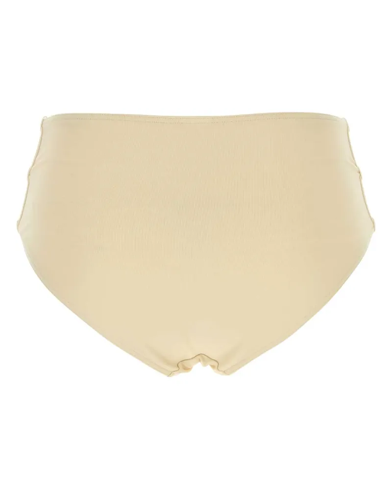 Eres Women's Ivory Stretch Nylon Cycle Bikini Bottom Panama Costumi Da Bagno Swimwear Beige