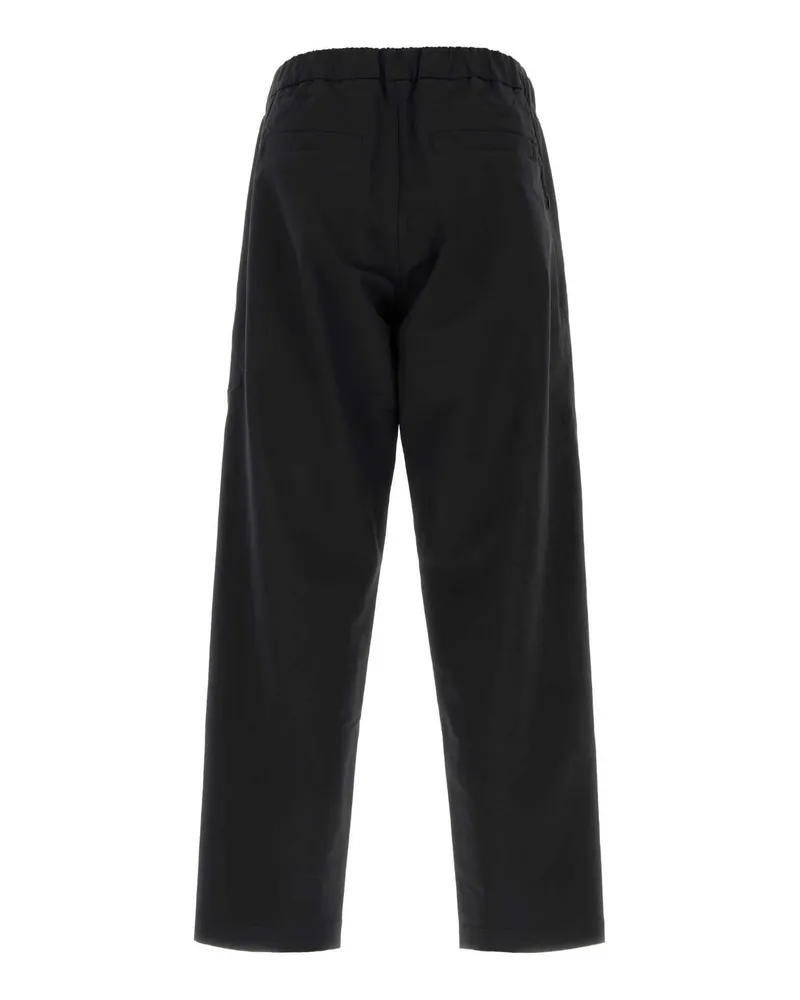 Herno Men's Nylon Blend Trousers Black Polyester Elastane Black