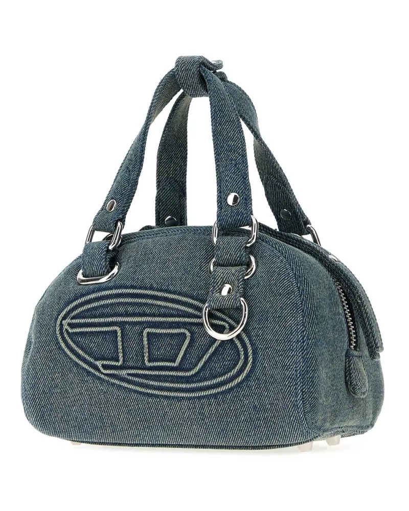 Diesel Fabric Shoulder Bag — Blue Blue