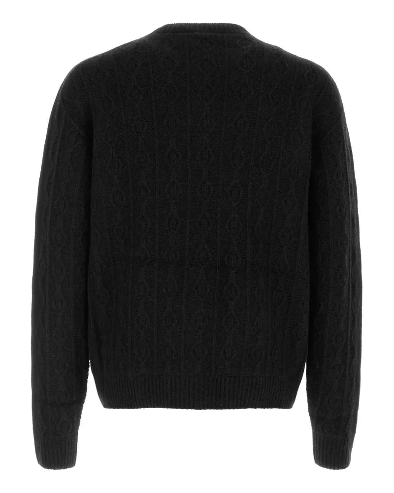 The Row Men's Black Cashmere Nanni Sweater Exterior: T-Shirt T-shirts And Polos Black