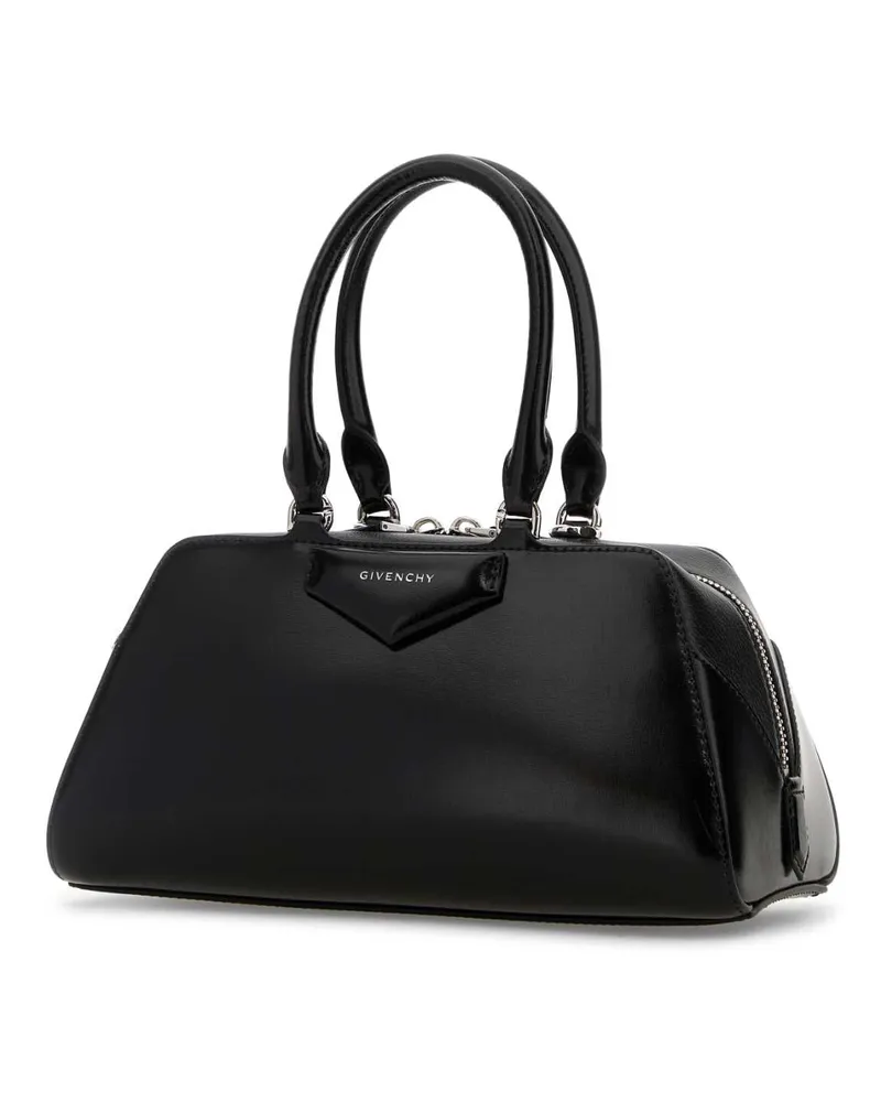 Givenchy Women's Black Leather Small Antigona East-West Handbag Borse A Mano Black