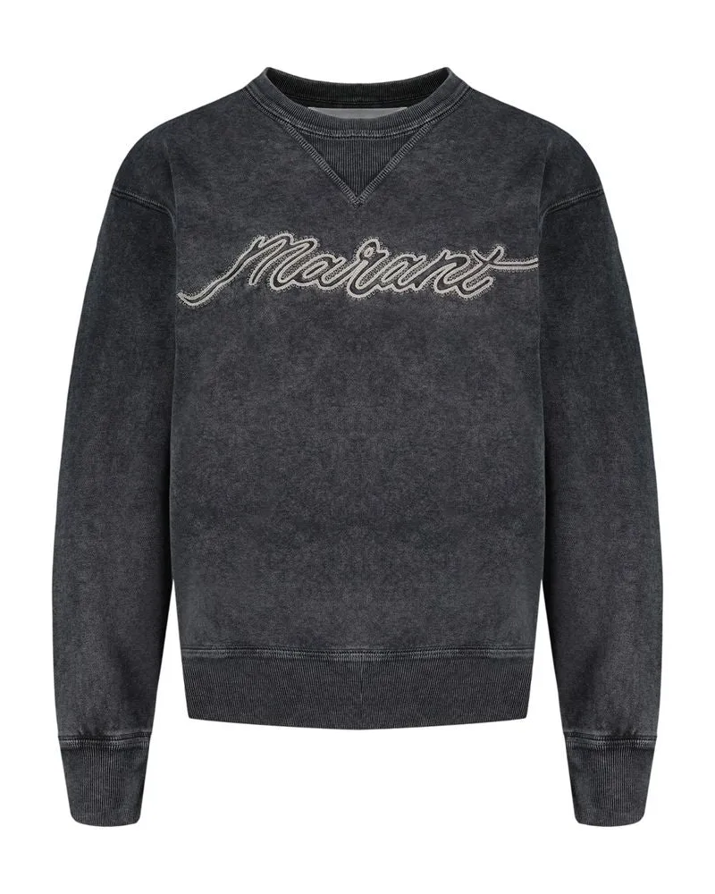 Isabel Marant Women's Rise Sweatshirt -  Cotton Black Ready-To-Wear Sweatshirts Black
