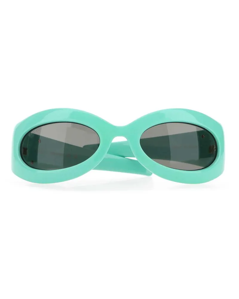 Gucci Women's Turquoise Acetate Sunglasses 4912 Exterior: Occhiali Da Sole Turquoise