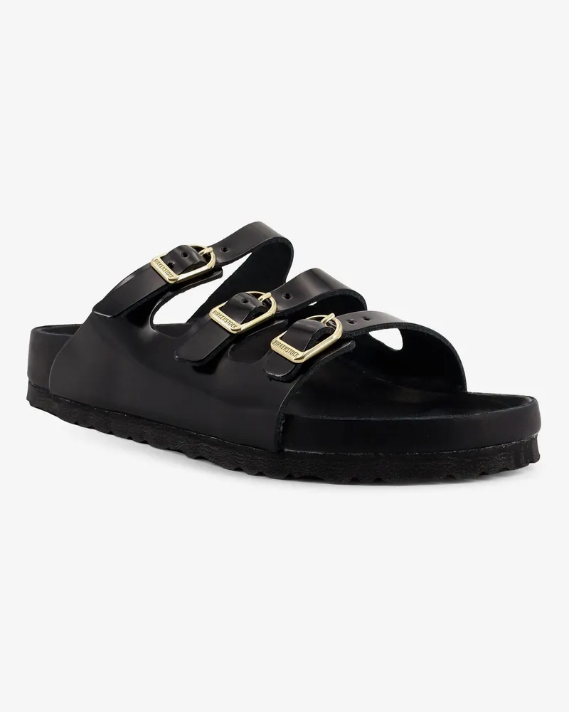 Birkenstock Women's Florida Fresh Patent Leather Sandals Black Black
