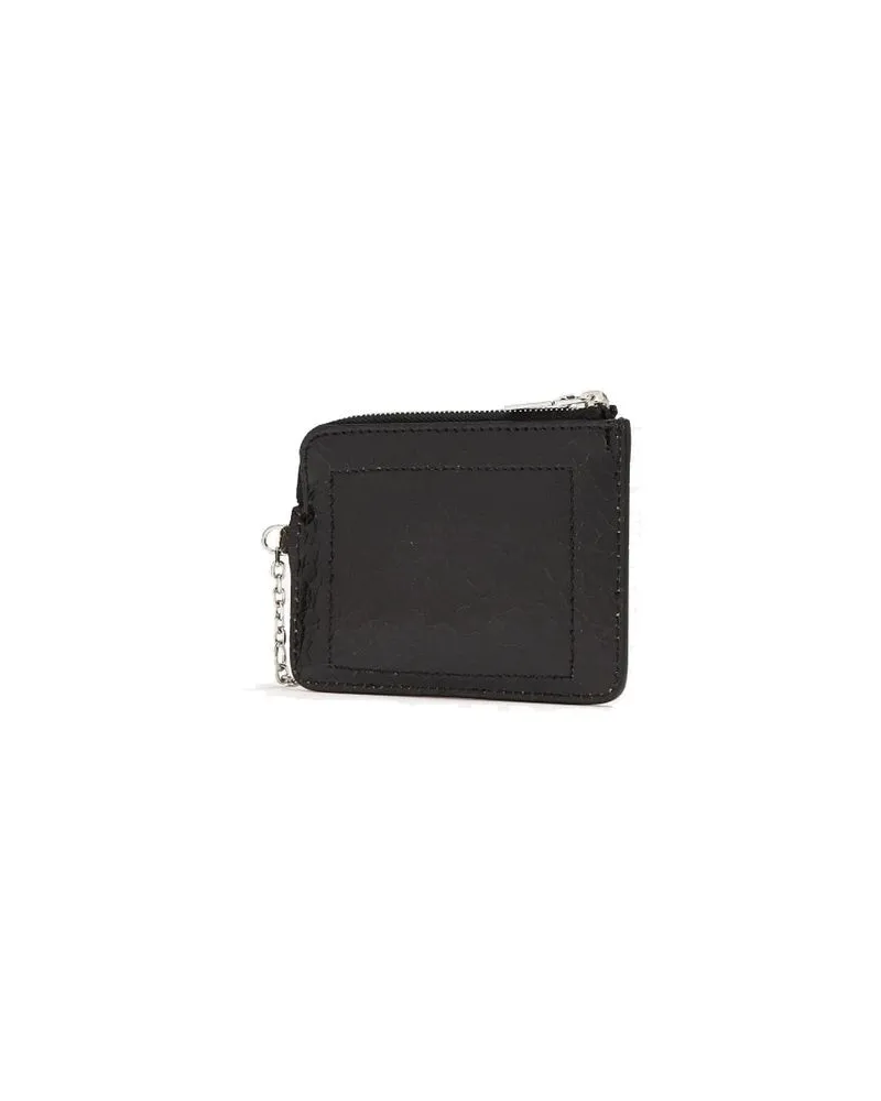 Alexander McQueen Men's Black Calfskin Clutch Bag Black