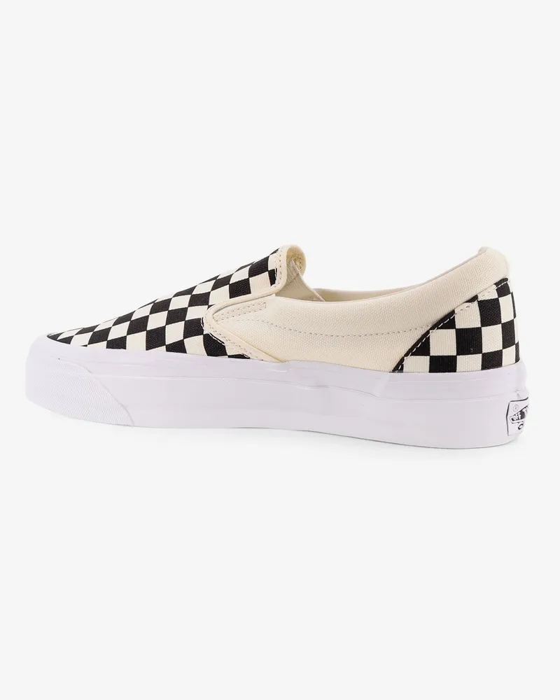 Vans Men's Sneakers Lx Slip-On Reissue 98 White Canvas Trainers White
