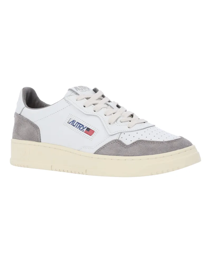 AUTRY Men's Sneakers White Upper: Cow Leather White