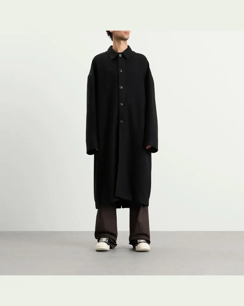 Rick Owens Brad Coat — Black Black