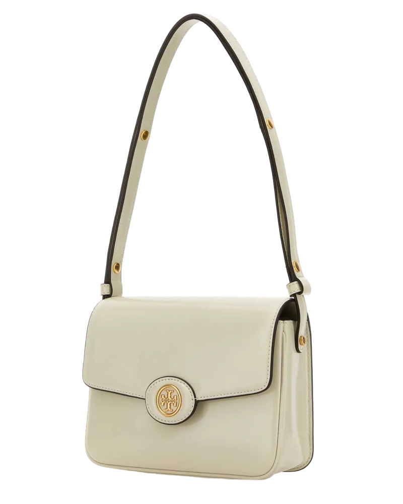 Tory Burch Robinson Shoulder Bag — Beige Beige