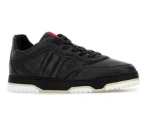 Men's Printed Leather Sneakers Blbldgblblvrvb Calf Skin