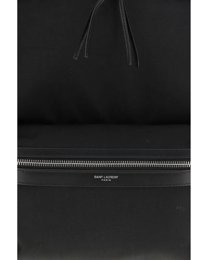Saint Laurent City Backpack — Black Black