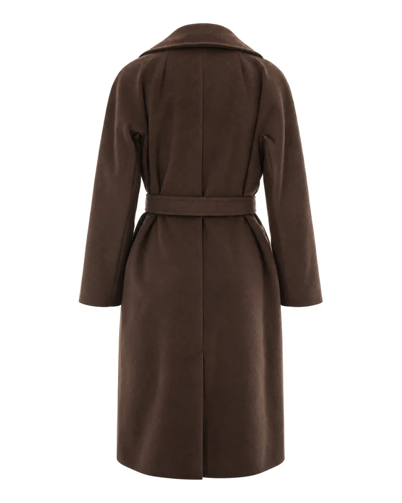 Max Mara Resina Coat — Brown Brown