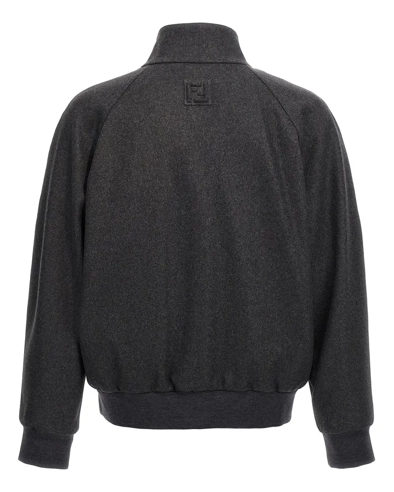 Fendi Cashmere Jacket — Gray Gray